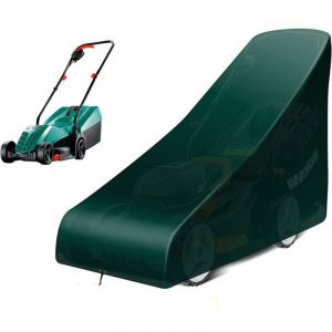 Housse pour Tondeuse &agrave; Gazon, imperm&eacute;able avec Cordon d'ourlet r&eacute;glable, Coupe-Vent, Anti-UV, 140 x 56 x 103 cm (l x l x h) - Csparkv