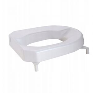 R&eacute;hausseur WC m&eacute;dical ovale universel &ndash; pour seniors et personnes handicap&eacute;es