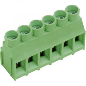 PTR - Bornier à vis Hartmann AKZ840/2-6.35-V 50840020201D 4.00 mm² Nombre de pôles 2 vert 1 pc(s) S86472
