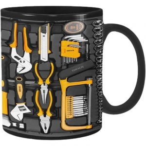 Tasse De M&eacute;canicien, Tasse &Agrave; Caf&eacute; De Moteur De M&eacute;canicien De Nouveaut&eacute;, Tasse De Bo&icirc;te &Agrave; Outils De M&eacute;canicien, Tasse En C&eacute;ramique, Tasse &Agrave; Th&eacute; De