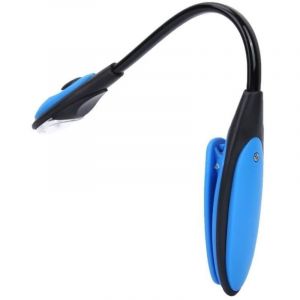 Lampe &agrave; pince, lampe &agrave; pince noire, lecture de livre pour partition de musique