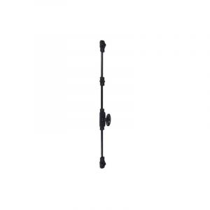 Fausse cr&eacute;mone &agrave; bouton rustique d&eacute;corative N&deg;5 - FONDERIE ROLLINGER Noir Noir Mat