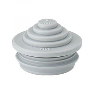 Hensel - stm 20 Tubulure étagée Epaisseur de plaque (maxi) 4 mm gris clair 1 pc(s) A030952