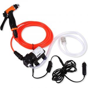 Nettoyeur de Pompe &agrave; Eau Haute Pression Portable, Kit de Lavage de Voiture, pulv&eacute;risateur de Voiture, Pompe &agrave; Eau pour laveuse &agrave; Pression 12V 80W