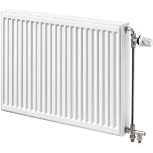 Radiateur eau chaude acier horizontal habill&eacute; Compact All In RAL 9016 type 22 H500xL500 747W - STELRAD