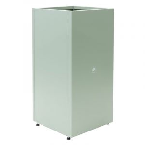 Herstera - Garden Bac &agrave; plantes en m&eacute;tal Cube Vert cactus