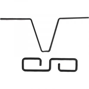 Clip Adaptateur de goutti&egrave;re de cha&icirc;ne de Pluie, connecteur en Fer pour carillons de Pluie, mat&eacute;riel ext&eacute;rieur de Descente pluviale, Accessoires