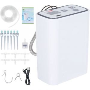 Ej.life - Système d'arrosage automatique, Kit d'irrigation goutte à goutte automatique avec programmateur , affichage led et alimentation usb,