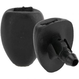 Qiilu water jets for peugeot 3008 Buse lave-glace avant brumisateur JETS (ensemble de 2) pour Auto 6438V8 Buse de liquide de lavage