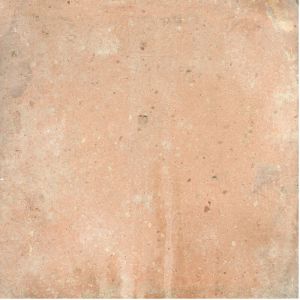 Carrelage grès cérame effet terre cuite CHATEAU Uni - 18.5x18.5 cm Cotto - Mat - - boîte de m2