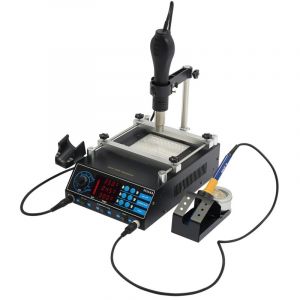 853AAA Station de soudage à air chaud avec fer à souder numérique smd 1270W