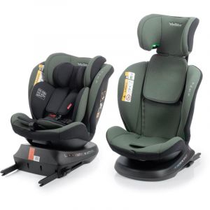 Siege auto - BABYAUTO - Sigma IFix Vivitta - Groupe 0/1/2/3 - 40/150 cm - Isofix + Top tether - Pivotant 360° - Inclinable - Vert