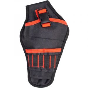 Rouge) Ceinture à outils Ceinture à outils Ceinture à outils en cuir Boîte à outils complète Ceinture à outils Ceinture à outils en cuir Ceinture à