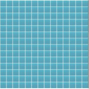 Mosaïque Pâte de verre UNICOLOR PISCINE CARRÉ couleur : Nansa Anti-dérapant Classe 3 boite de 2 m2 - Mosaïque 2,3x2,3 cm Nansa - boîte de 2 m2 - Mosa