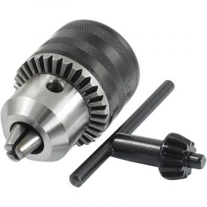 sourcing map Mandrin pour Perceuse à Colonne avec Clé Type 1.5-13mm Capacité B16 Conique Alésage Percage