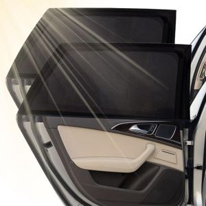 Moustiquaire de voiture, cr&egrave;me solaire, pare-soleil, rideau d'ombrage d'intimit&eacute;, rideau de voiture d'isolation thermique anti-moustique universel