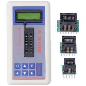 TSH -06F Int&eacute;gr&eacute; Circuit Testeur - Testeur IC Multifonction avec Plus de 1300 Circuits Mod&egrave;le, Identification Automatique Transistor, Modes 5 V/3,3