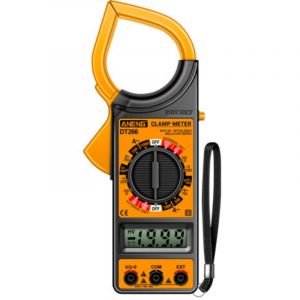 Pince amp&egrave;rem&eacute;trique num&eacute;rique True RMS DT266 LCD 1 999 points, testeur de tension de courant AC/DC, multim&egrave;tre, pince amp&egrave;rem&eacute;trique avec &eacute;cran LCD