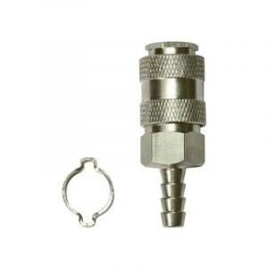 Raccord pneumatique ø 8 x 13 mm avec embout standard, connexion rapide pour tuyaux à air comprimé, usage atelier, garage, compresseur, corps en métal