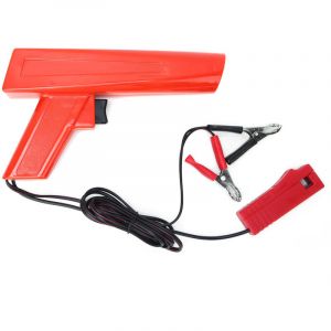 Lampe Stroboscopique D'allumage Professionnelle 12 V pour Moteur &agrave; Essence Inductif, Lampe Stroboscopique Portable pour Voiture, Moto, Marine,