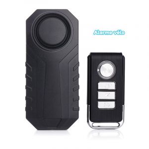Alarme Antivol Vélo, Alarme Trottinette Moto – Alarme Scooter Vibration Sans Fil – pour Vélo, Quad, Moto,Trottinette, sac, bagage – Avec Télécommande