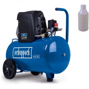 [JAMAIS UTILIS&Eacute;] Scheppach Compresseur d'air HC65 - 1500W - cuve 50L - capacit&eacute; d'aspiration d'air 220 L/min - 10 bar