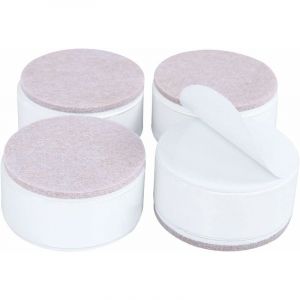 4pcs Rehausseur de Meubles en Acier à Haute Teneur en Carbone de 3 cm, Rehausseur de Meubles Autocollant, Largeur de 6 cm pour Armoires de Canapé