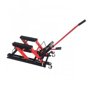 L&egrave;ve moto cric hydraulique pour moto Charge 680kg hauteur maxi
