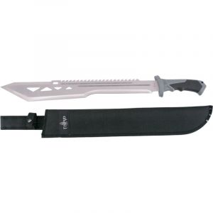 Machette pour coupeur de canne Third 10697SL 64,2 cm lame en acier inoxydable satiné avec manche en plastique moulé par double injection de couleur