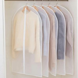 Housse Vetements &agrave; Suspendre 5 Pi&egrave;ces Housse Vetement, Housse de Vetement Penderie, Housses de V&ecirc;tements, anti Poussi&egrave;re Etanche Housse Costume pour