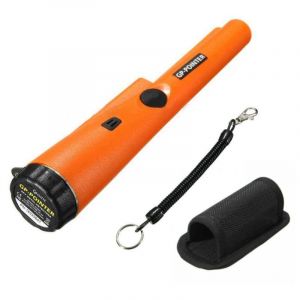 Fitags - Pointeur de détecteur de métaux professionnel pointeur détecteur de métaux portable étanche pour pièce de monnaie en métal or Orange