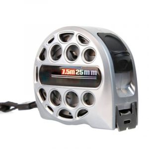 M&egrave;tres &Agrave; Ruban Ruban &Agrave; Mesurer &Eacute;tanche en Acier Inoxydable,7.5m X 25mm R&eacute;traction Et Auto-Blocage, Ruban &Agrave; Mesurer Professionnel Haute Visibilit&eacute;