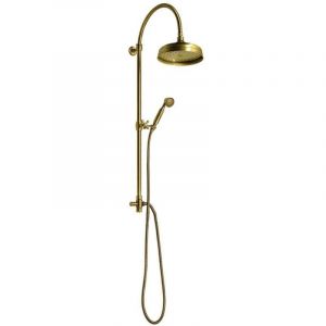 Sapho - Reitano Rubinetteria Antea - Colonne de douche 200, pour raccord au robinet, bronze SET036