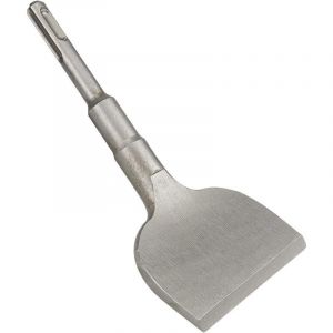 SDS Plus Burin plat 165 mm x 75 mm Burin &agrave; bec coud&eacute; Burin professionnel Burin large pour utilisation en c&eacute;ramique Dalles de sol - INHHUB