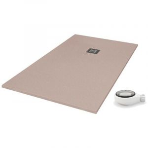 Receveur de douche 100X150 extra plat Moka Ral 1019