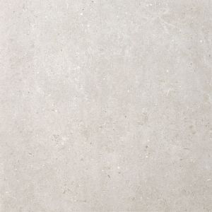 Bera - Carrelage aspect pierre calcaire rectifié &beren light grey bush hammered 60X60 - 1,07 m²