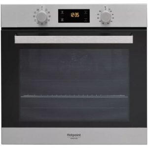 Four int&eacute;grable multifonction 71l 60m pyrolyse inox - Hotpoint - FA3841CIXHA