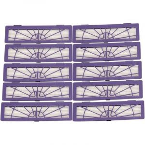 Lot de 10 Filtres de Rechange pour Neato Botvac Connected D3 D4, Botvac D Serie D75 D80 D85 et Botvac s&eacute;rie 65 70E 75 80 85 Mod&egrave;les de Filtres Haute
