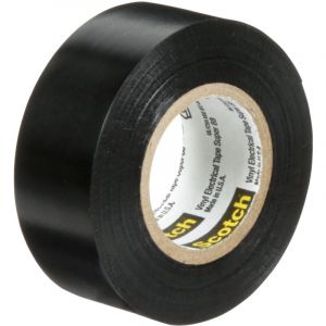 Ruban isolant 3M Scotch en PVC Noir, 20ft x 0.75pouce ( Prix pour 1 )