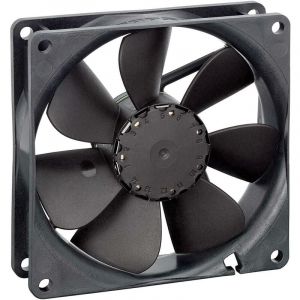 Ventilateur axial Ebm Papst 3412 ngmv 9292506333 12 v/dc 70 m³/h (l x l x h) 25.4 x 92 x 92 mm 1 pc(s) R585601