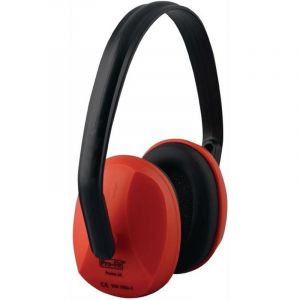 Casque anti-bruit &agrave; capsules Protec 24 EN 352-1 SNR 24 dB arceau en plastique r&eacute;glable