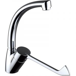 Clever - Mitigeur évier 260mm avec manette médicale et bec en forme S12 Urban - standard hidraulica - 99215