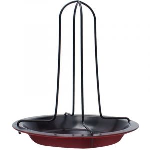 Grille de rôtissoire à poulet amovible et portable en acier au carbone antiadhésif, support vertical pour poulet, barbecue, barbecue, camping en