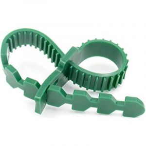 Jamais UTILISÉ]5 Pièces Attaches pour Tuteu Arbres 35CM, Attache Branches Arbre Vert, Liens pour Attacher Les Arbres, Tuteur et Attache pour Arbre,