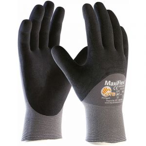 ATG - Gants de travail MaxiFlex 34-875 - 9 (l) - Gris foncé - Gris foncé