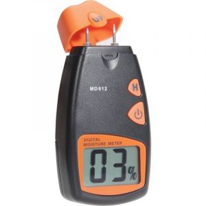 Humidimètre pour bois, testeur d'humidité numérique MD-812, détecteur d'humidité pour bois de chauffage, capteur à 2 broches ,plage de 5 à 40 %