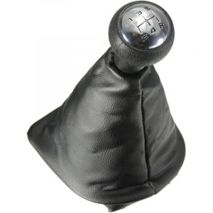 Pommeau Vitesse Compatible avec Peugeot pour 106 107 205 206 207 306 307 308 5 Vitesses Pommeau De Levier De Vitesse De Voiture Levier Guêtre