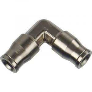 Superfog - Courbe automatique de 1/4'. Fabriqu&eacute;e en laiton nickel&eacute;. Connexion directe sans filetage. Amovible. R&eacute;utilisable. Connexion s&ucirc;re et