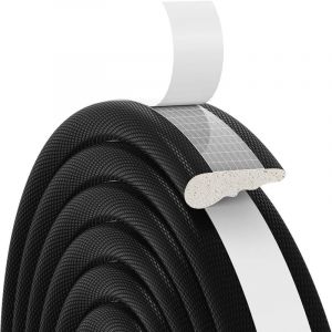 Beijiyi - Joint Fenetre Isolation, 3m Joint Fenêtre et Porte de Mousse Adhésive, Bande Caoutchouc Antichoc, Boudin pvc Cadre Porte,Isolation du bruit