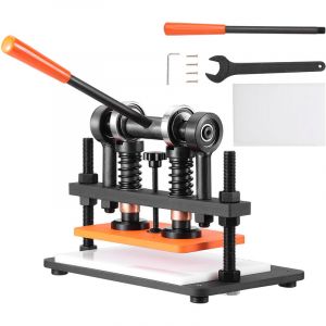 Mophorn - vevor Machine a Decouper du Cuir 260 x 150 mm Capacite 1,5 t Presse de Decoupe Manuelle Course Reglable 12 mm Perforatrice Manuelle pour
